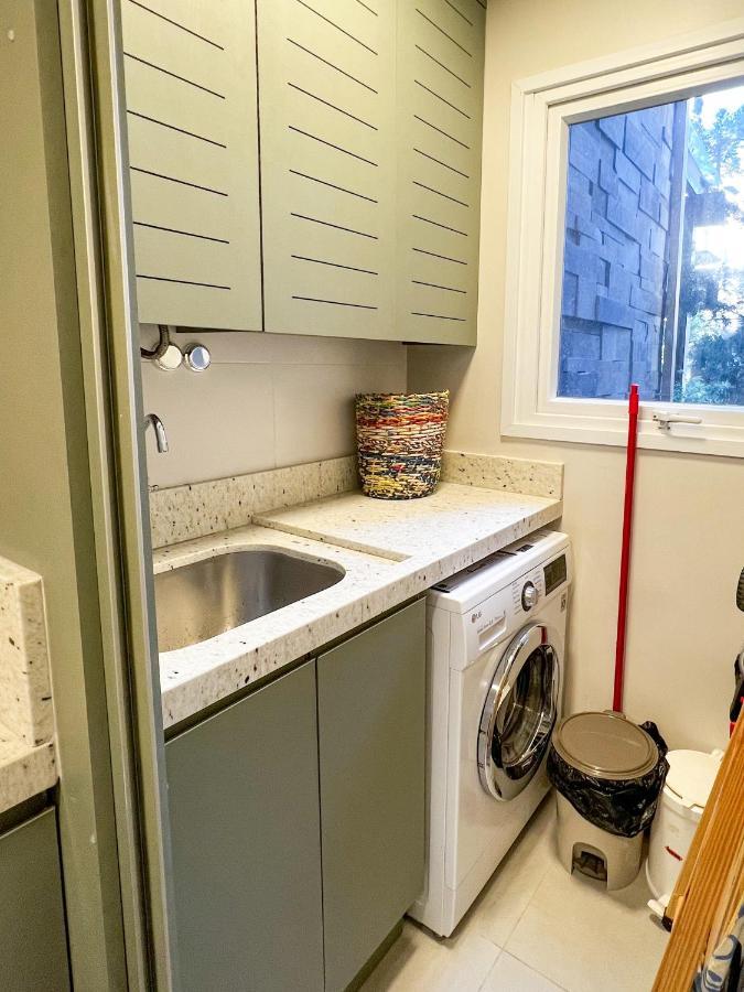Apto Moderno Com Lareira, Piscina Aquecida E Infra Completo Em 格拉玛多 外观 照片